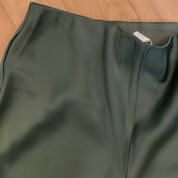 Joie silky wide leg pants size 6 green emerald - Picture 4 of 11